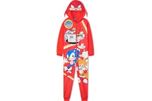 Get Trend One Piece Pyjamas för pojkar, barn, mjuk fleece overall, dragkedja fram nattkläder, loungekläder, gåvor för pojkar