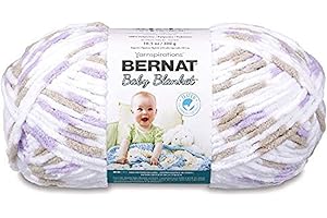 Bernat Baby Blanket 300g Yarn - Little Lilac Dove