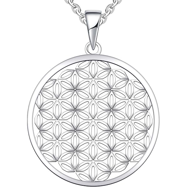 Pendentif Argent Fleur De Vie Pendentif Fleur De Vie En Argent 925