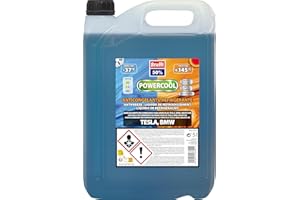 krafft Anticongelante Azul Coche – Líquido Refrigerante Powercool 50% - Anticongelante Especialmente Formulado para Coches Tesla y BMW – 5 L