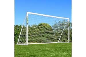 FORZA 12 x 6ft Football Goal - The World’s #1 Garden Goals! | 100% UK-Made, 5 Min Setup, Unbreakable Goalpost + Target & Ball Bundle - Buy Once, Play Forever!