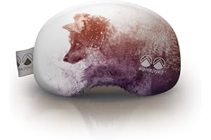 alpine [vju:] - Protezione occhiali da sci | Cover protettiva per occhiali | Elastico in microfibra | Unisex