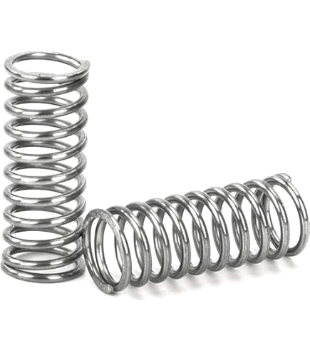 SOURCING MAP Ressort De Compression Acier Inox 304 6mm OD 1mm Fil