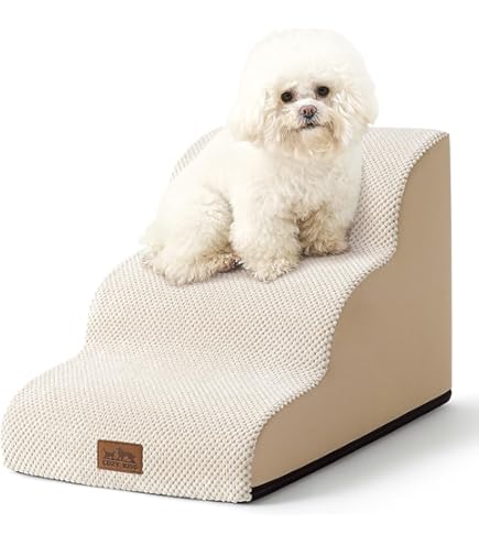 Amazon Doggie Stairs For High Beds Precious Tails Plaid High