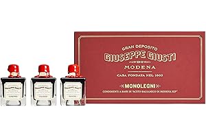 Giusti - Trio set - Single woods Condiments with Balsamic Vinegar of Modena - 3x50ml