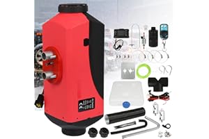 Jopassy Chauffage diesel 12 V 5 kW - Chauffage à air diesel, chauffage à carburant, chauffage à air diesel, chauffe-air avec télécommande LCD pour RV, bateaux, camions, remorques de camping-car