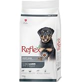 Reflex Puppy Lamb Kuzulu Yavru K&ouml;pek Maması, 15 Kg