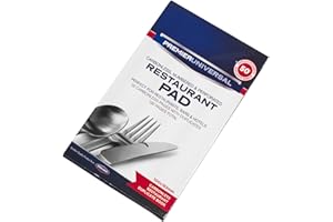 PRODBUY [Pack of 5] 50 Sheet Restaurant Bill Pads Duplicate Book Carbonless Numbered Cafe Order