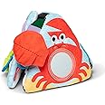 Melissa & Doug Ocean Tummy Time Triangle Infant Baby Toy, Soft Sensory Toy with Textures, Mirror, Floor Toy for Newborns to Ages 6 Months, 11.5 x 8.1 x 1.25