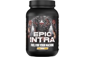‎PEAK PEAK Epic Intra - 1500g Geschmack Orange I 30 Portionen I Intra Workout Drink mit Cluster Dextrin, Maltodextrin, essentiellen Aminosäuren (EAAs), Betain HCl, L-Carnitin und Elektrolyten für Hydration