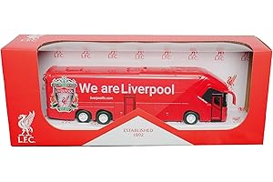 SOCKERS BanboToys Official Collectible Liverpool FC Miniature Team Bus