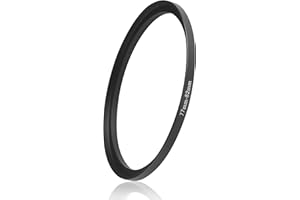 Ares Foto® Step UP Filter Adapter Anneau Adaptateur de Filtre Bague d'adaptation. pour Les lentilles et Les filtres. Fabriqué en métal de Haute qualité. Très Mince et Robuste. (77mm – 82mm)