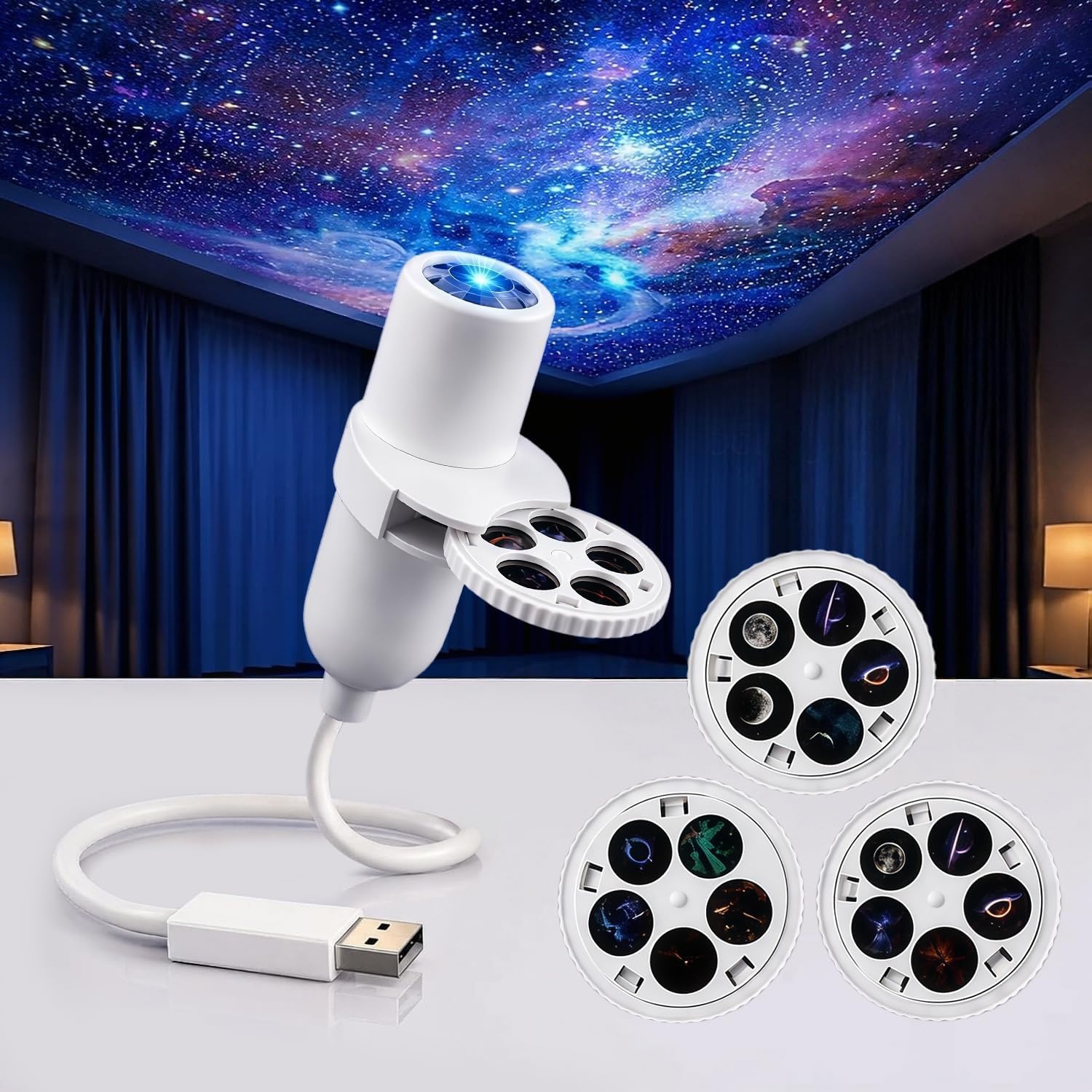 Avis d'Expert & Test Approfondi : KQLHLHDYZ Veilleuse Projecteur projecteur HD (Sélection)