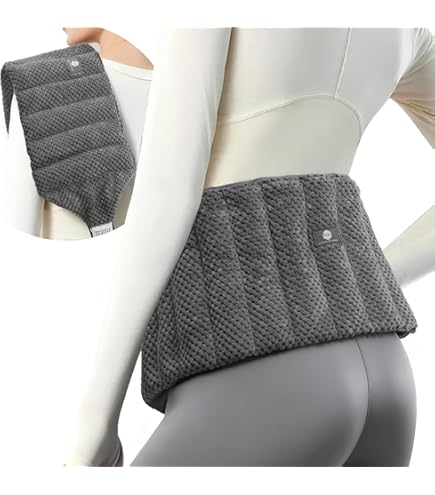 Coussin Chauffant Grains Blé Avec Rubans Formalind - Oreiller Thermique Dos Lombaire Chaleur Froide