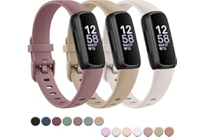 Vancle Armband für Fitbit Inspire 3 Armband für Damen Herren, Verstellbarer Uhrenarmband klassischer Sport Ersatzarmband für Fitbit Inspire 3 Armbänder