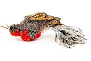 PURRS CAT TOYS Purrs Robin Redbreast attachment- Fits PurrSuit, Frenzy & DaBird wand Cat Toys