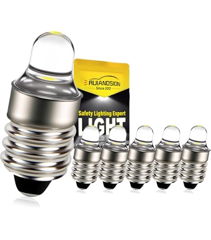 Dorcy 41-1662 Krypton Replacement Bulb – 2.2V 0.47A, Bayonet Base, 2-Pack – Compatible With 2C & 2AA Flashlights