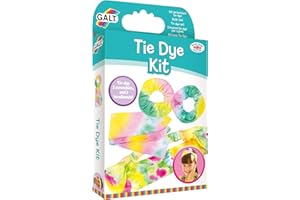 Galt Tie Dye Kit - Craft Kit for Kids, Tie Dye Making Kit - Make Your Own Fabulous Hair Accessories & More - DIY Tie Dye Kit, Tie Dye Set for Children - Arts and Crafts for Girls & Boys Ages 5 Years +