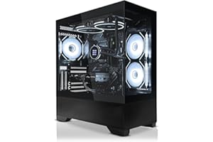 SYSTEMTREFF PC de Bureau Intel Core i9-14900K 24x6GHz | UHD Graphics 770 | 1To M.2 NVMe | 32Go DDR5 RAM | Windows 11 | Ordinateur de Bureau Silencieux avec WLAN pour Usage Professionnel multimédia