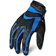 Ironclad mens Medium Work Gloves, Black & Blue, Medium Pack of 1 US