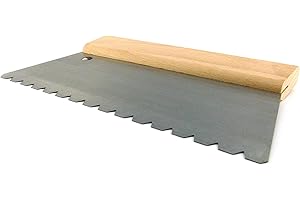 Schwan Kleberspachtel Leimauftragsspachtel Zahnspachtel nach TBK 180/250 mm, gezahnt, ungezahnt Holzrücken Größen: A1 A2 A3 A4 A5 B1 B2 B3 B4/S4 B11 C1 C2 C3 C4 C5 (250 mm, B11)