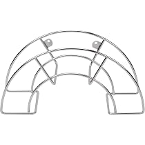 Sauvic Blumentopfhalter Verzinkt – Mit Standfuß, 22 Cm Durchmesser, 27 Cm Hoch