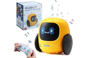 icyant Roboter Kinder Spielzeug, RC Roboter mit LED-Augen und Musik Ferngesteuerter Roboter SpielzeugFerngesteuertes Roboter Spielzeug Kinderspielzeug Geschenk für Geburtstag