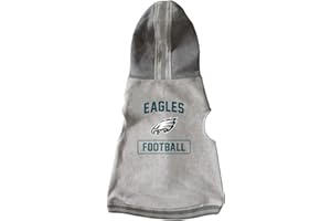 LITTLE EARTH PRODUCTIONS Littlearth NFL Pet Hooded Crew Neck Sweatshirt - Dog Hoodie - Cat Hoodie