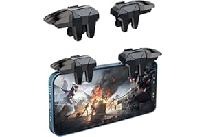 DiyGody PUBG Mobile Game Trigger für PUBG & Call of Duty, 4 Buttons Auslöser Joystick Gaming Gadgets Kompatibel mit iPhone & Android, Aim & Fire Game Phone Button Empfindlichen Ziel Feuerauslösern