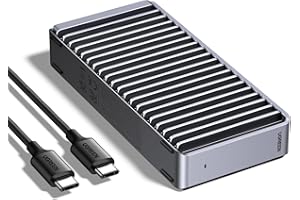 UGREEN 40Gbps M2 SSD Gehäuse, USB4 NVMe Gehäuse kompatibel mit Thunderbolt 4 bis zu 3848MB/s, M.2 NVMe SSD Gehäuse kompatibel mit Mac mini M4, MacBook Pro 2024 M4, ASUS Z890