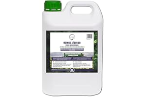 GREEN GOF GREENGOF Humus Líquido de Lombriz Premium 5L. Enriquecido con Leonardita y Melaza. Fertilizante Rico en Microorganismos. Acelera el crecimiento de las Plantas. Aumenta el tamaño y cantidad de Frutos.