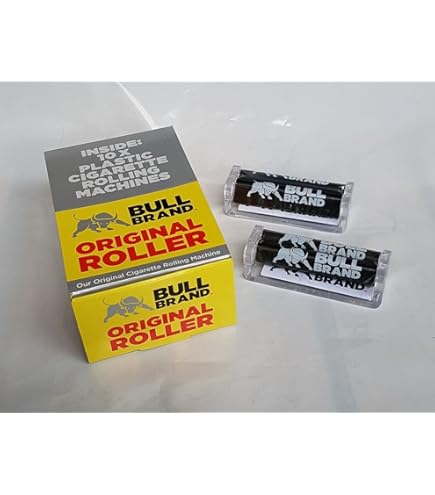 cigarette rolling machine poundland BULL BRAND QUALITY COMBI MOULDED PLASTIC CIGARETTE ROLLING MACHINE :  Amazon.co.uk