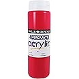 Daler-Rowney System3 Acrylic Paint – 500ml Cadmium Red Hue In Plastic Pot For 1042095