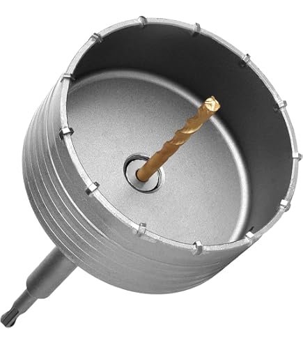 Fresa per muro carotatrice a tazza 160 mm barra asta sds plus 35 cm