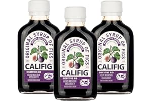 Califig Syrup of Figs | 3 pack | Natural Digestive Aid | Vegan | With Fig Extract | Helps Maintain Regularity | 3 X 100 ml
