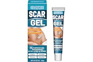 ERAYCEE Scar Gel 20 G, Effective in Treating Scars, C-section Scars, Stretch Marks, Acne, Surgery, Burns, Effective On Old and New Scars