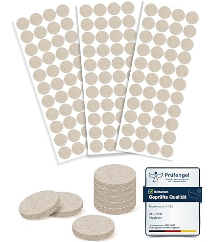 Adsamm® / 96 X Patins En Feutre/Verts / 25x25 Mm/carré / 1,5