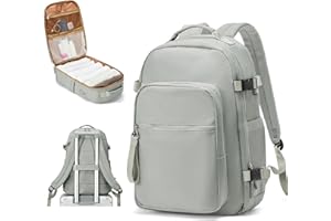 coofay Zaino Ryanair 40x20x25 Bagaglio a Mano Easyjet 45x36x20. Zaino da Viaggio Aereo Zaino per Aereo Borsa da Viaggio 47x20x34 Zaino Viaggio Donna Uomo Travel Backpack