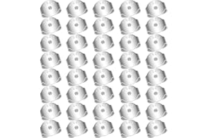 LABUYI 40 Stück Ohrstecker Verschluss Silber 925, Ohrring Stopper, Stecker Für Ohrringe Hinten, Runde