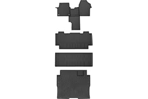 TXTrade Gummifußmatten und Kofferraumwanne passend für SpaceTourer ab 2016 | 8 Sitze + TUNEL