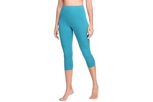 Ladeheid Leggins 3/4 Mallas Deportivas Mujer Leggings para Deporte Leggins Capri Leggings Pirata de Verano para Mujeres LA40-132