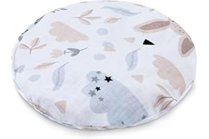 ‎TOTSY BABY Kirschkernkissen Wärmekissen Mikrowelle für Neugeborene und Erwachsene für Nacken Schulter und Rücken - Wärme und Kälte Kinder Kissen Baby Pillow mit Kirschkerne Ø 16 cm