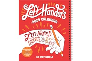The Left-hander's 2024 Planner: Left-handed Legends, Lore & More