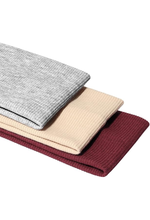 Tumurup Bandeau Cheveux Femme, 10 Pcs Bandeaux Mode Pour Femmes Élastique Headband Antidérapant Bandeau Sport Femme Pour Yoga Fitness Exercice Running