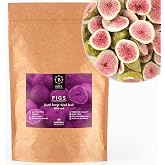 BRIX Freeze-Dried Figs | 100% Natural Dried Wild Fig 95g | Great Taste of Freeze-Dried Fruits Award | Non-GMO or Gluten, Vega