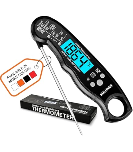 Instant Read Meat Thermometer For Cooking-0.6S Ultra-Fast Digital Food