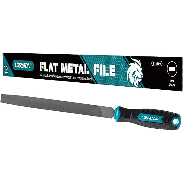 Lima Piatta KOTARBAU Per Metallo 150 Mm – Taglio 3 Fine – Acciaio Al Carbonio Con Manico In Legno