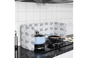 GHZSTE Składana osłona przeciwbryzgowa oleju panele odporne na rozpryski kuchenka gazowa osłona ekranu deska gotowanie smażenie olejoodporne rozpryski narzędzie kuchenne nadaje się do kuchni