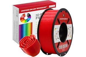 XINGTONGZHILIAN PLA Red 3D Printer Filament 1.75mm Printing Material Accuracy +/- 0.02 mm 1kg/Spool