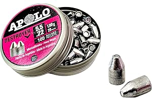 Apolo DIABOLOS Spitzkopf 5,5mm .22 100 Stück Dose Destroyer für Luftgewehr Luftpistole